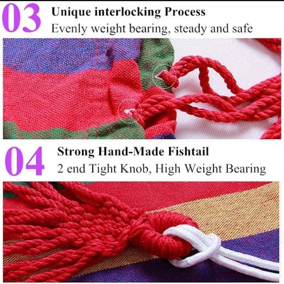 🆕️Hammock With Tree Straps - Picture 4 of 5